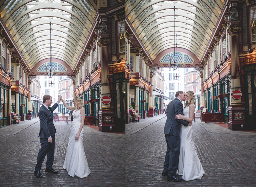 Wedding Photographer for Leadenhall Market